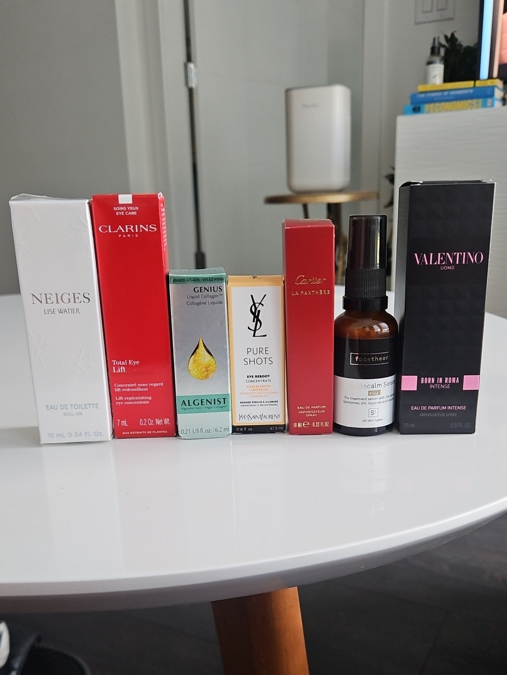 Assorted Set Of 7 Perfumes And Skin Care Items